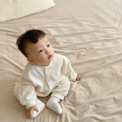 Waffle Baby Jumpsuit
