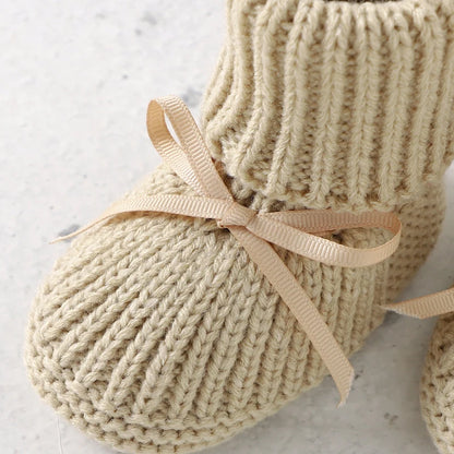 Knitted Newborn Baby Shoes