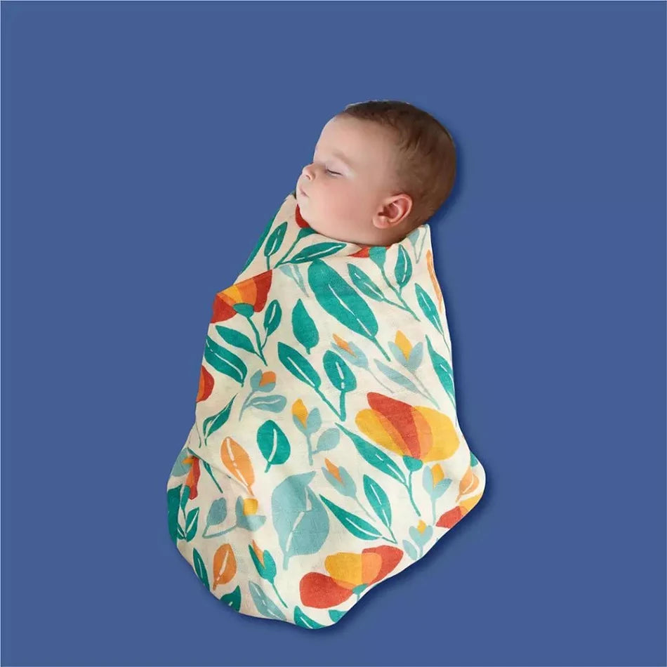 Cotton Muslin Swaddle Blanket