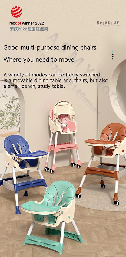 Foldable Baby Dining Chair