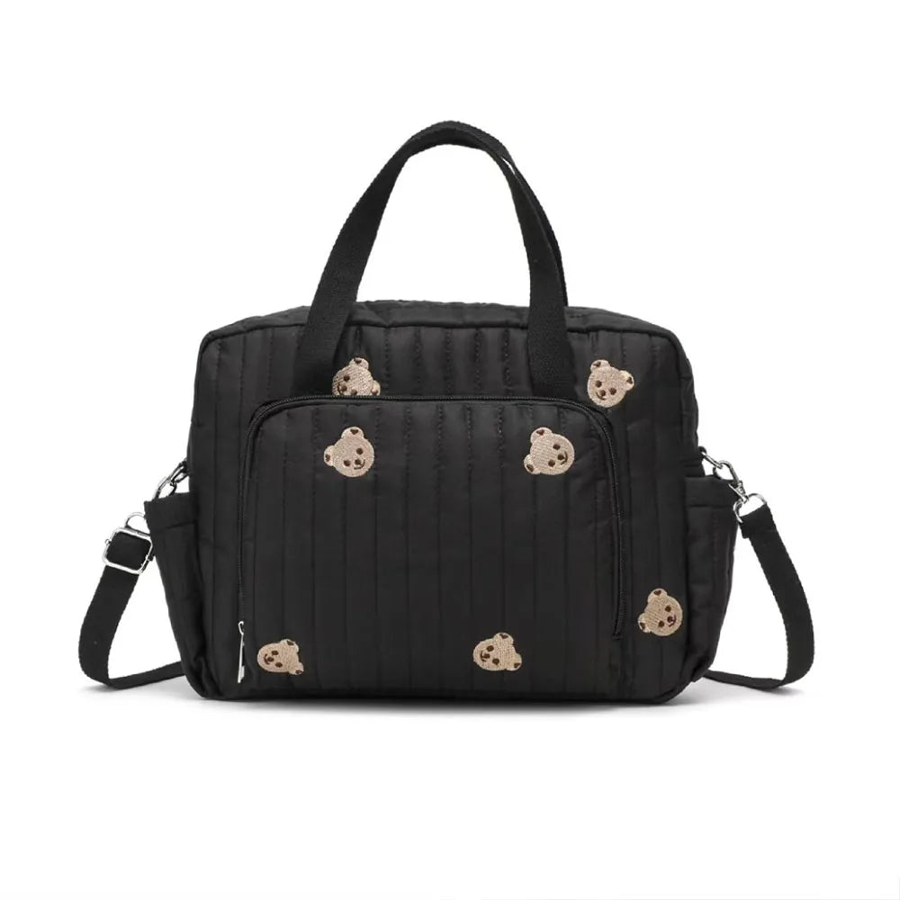 Chic Bear & Tulip Diaper Bag
