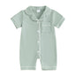 Baby Button Romper Pajama