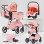 LuxeNest  3-in-1  Baby Strolle