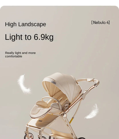 CloudWalker – Premium Leather Baby Stroller